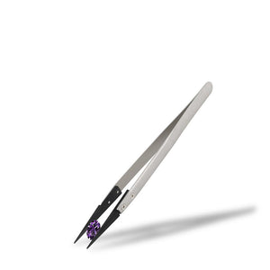 DK2504 - Plastic Tip Diamond Tweezers - Precision Tools for Jewelers