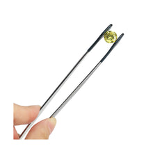 Load image into Gallery viewer, Stainless Steel Tweezers – Flat Rubber Tips for Pearls &amp; Gemstones DK2505
