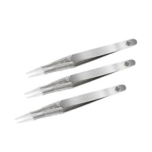 Load image into Gallery viewer, Diamond Tweezers – Stainless Steel with Clear Tip for Gems DK2506
