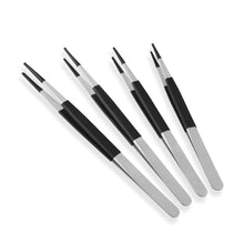 Load image into Gallery viewer, DK3201 – Diamond Tweezers with Rubber Coating
