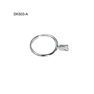 Diamond Holder Adjustable Ring