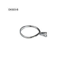 Load image into Gallery viewer, DK503 - Small Diamond Holder Adjustable Ring for Loose Gemstones
