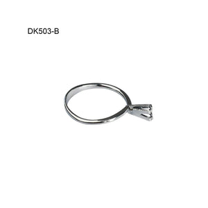 DK503 - Small Diamond Holder Adjustable Ring for Loose Gemstones