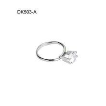 Load image into Gallery viewer, DK503 - Small Diamond Holder Adjustable Ring for Loose Gemstones
