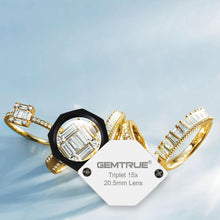 Load image into Gallery viewer, DK705002 - Diamond &amp; Jewellery Loupe Triplet 15x 20.5mm Lens
