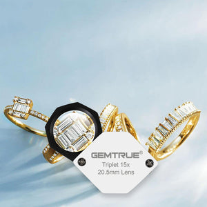 DK705002 - Diamond & Jewellery Loupe Triplet 15x 20.5mm Lens