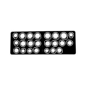 Foldable Ring Sizer Finger Gauges US Sizes (Pack of 5) DK73009-P