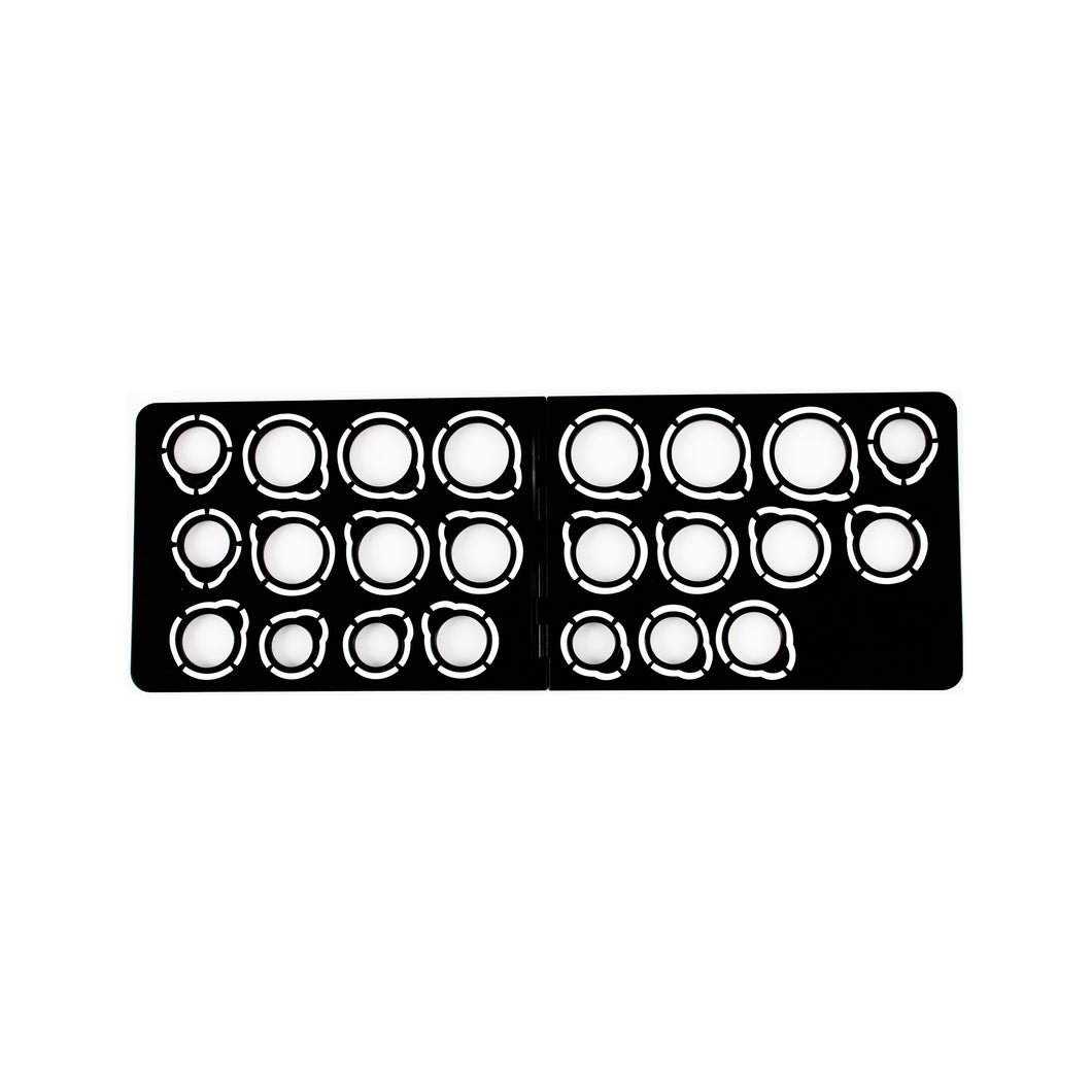 Foldable Ring Sizer Finger Gauges US Sizes (Pack of 5) DK73009-P
