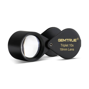 DK96002 - Diamond Loupe 18mm 10x Triplet Black
