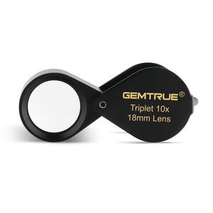 DK96002 - Diamond Loupe 18mm 10x Triplet Black