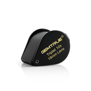 DK96002 - Diamond Loupe 18mm 10x Triplet Black