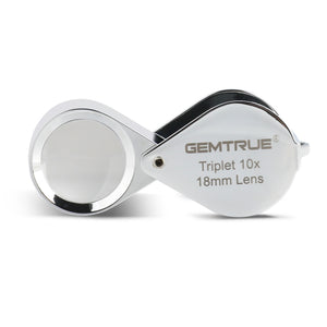 DK96003 - Diamond Loupe 18mm 10x Triplet Chrome