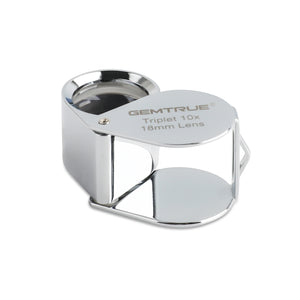 DK96003 - Diamond Loupe 18mm 10x Triplet Chrome