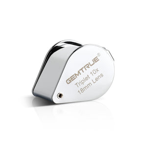 DK96003 - Diamond Loupe 18mm 10x Triplet Chrome