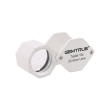 Load image into Gallery viewer, Diamond Loupe Triplet 20.5mm 10x Pearl - GemTrue

