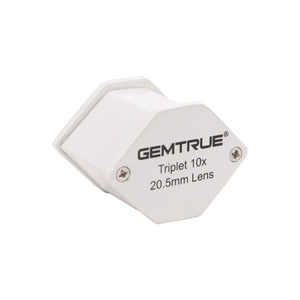 Diamond Loupe Triplet 20.5mm 10x Pearl - GemTrue