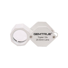 Load image into Gallery viewer, Diamond Loupe Triplet 20.5mm 10x Pearl - GemTrue
