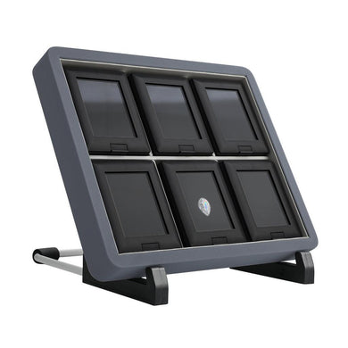 DK21624-6N Self-Standing Diamond Display Boxes in Luxury Tray Set - GemTrue