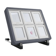 Load image into Gallery viewer, DK21624-6N Self-Standing Diamond Display Boxes in Luxury Tray Set - GemTrue
