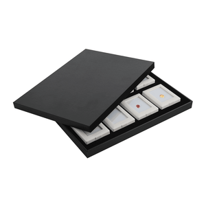 DK21624-8N Self-Standing Gemstone Display Boxes Tray Set - GemTrue