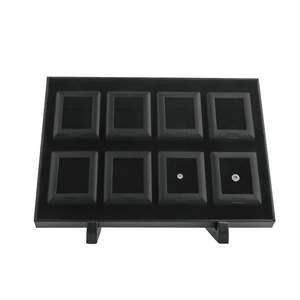 DK21624-8N Self-Standing Gemstone Display Boxes Tray Set - GemTrue