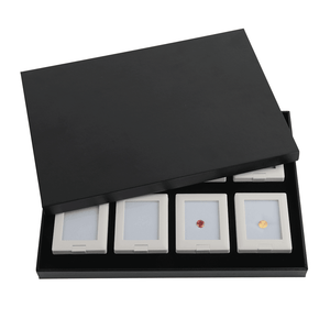 DK21624-8N Self-Standing Gemstone Display Boxes Tray Set - GemTrue