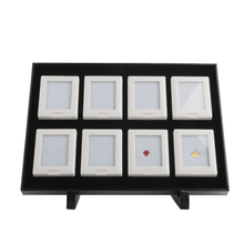 Load image into Gallery viewer, DK21624-8N Self-Standing Gemstone Display Boxes Tray Set - GemTrue
