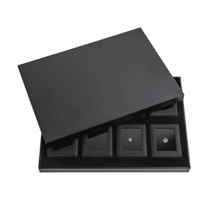 DK21624-8N Self-Standing Gemstone Display Boxes Tray Set - GemTrue