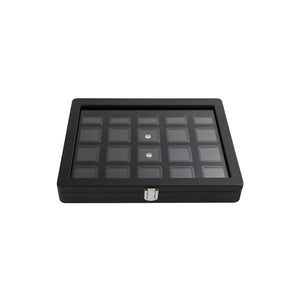 DK21663-20W Diamond Boxes in a Luxurious Lockable Carry Case with viewing window - GemTrue