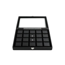 Load image into Gallery viewer, DK21663-20W Diamond Boxes in a Luxurious Lockable Carry Case with viewing window - GemTrue
