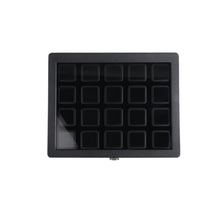Load image into Gallery viewer, DK21663-20W Diamond Boxes in a Luxurious Lockable Carry Case with viewing window - GemTrue
