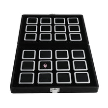 Load image into Gallery viewer, DK21663-24N Diamond Display Boxes in a Luxurious Lockable Case - GemTrue
