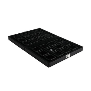 DK21663-24N Diamond Display Boxes in a Luxurious Lockable Case - GemTrue