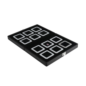 DK21664-12N Diamond Display Boxes in a Luxurious Lockable Case - GemTrue
