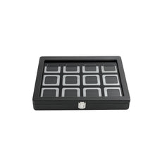 Load image into Gallery viewer, DK21664-12W Diamond Boxes in a Luxurious Lockable Case with viewing window - GemTrue

