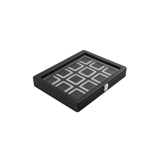 DK21664-12W Diamond Boxes in a Luxurious Lockable Case with viewing window - GemTrue