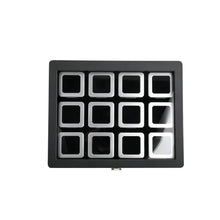 Load image into Gallery viewer, DK21664-12W Diamond Boxes in a Luxurious Lockable Case with viewing window - GemTrue
