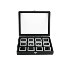 Load image into Gallery viewer, DK21664-12W Diamond Boxes in a Luxurious Lockable Case with viewing window - GemTrue
