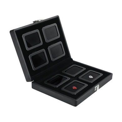 DK21665-8N Diamond Display Boxes in a Luxurious Lockable Carry Case - GemTrue