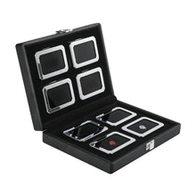 Load image into Gallery viewer, DK21665-8N Diamond Display Boxes in a Luxurious Lockable Carry Case - GemTrue
