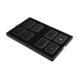 DK21665-8N Diamond Display Boxes in a Luxurious Lockable Carry Case - GemTrue