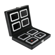 Load image into Gallery viewer, DK21665-8N Diamond Display Boxes in a Luxurious Lockable Carry Case - GemTrue
