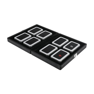 DK21665-8N Diamond Display Boxes in a Luxurious Lockable Carry Case - GemTrue
