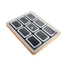 Load image into Gallery viewer, Deluxe Diamond Display Box Set | Premium Jewelry Organizer with Gold Frame DK21665-9G
