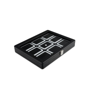 DK21665-9W Diamond Boxes in a Luxurious Lockable Case with viewing window - GemTrue