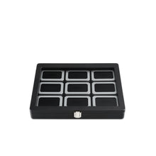Load image into Gallery viewer, DK21665-9W Diamond Boxes in a Luxurious Lockable Case with viewing window - GemTrue
