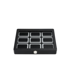 DK21665-9W Diamond Boxes in a Luxurious Lockable Case with viewing window - GemTrue