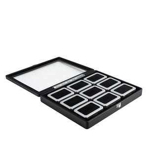 DK21665-9W Diamond Boxes in a Luxurious Lockable Case with viewing window - GemTrue