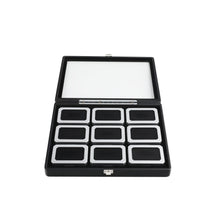Load image into Gallery viewer, DK21665-9W Diamond Boxes in a Luxurious Lockable Case with viewing window - GemTrue
