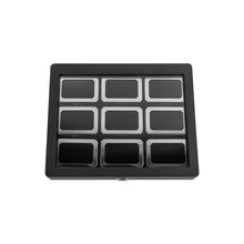 Load image into Gallery viewer, DK21665-9W Diamond Boxes in a Luxurious Lockable Case with viewing window - GemTrue
